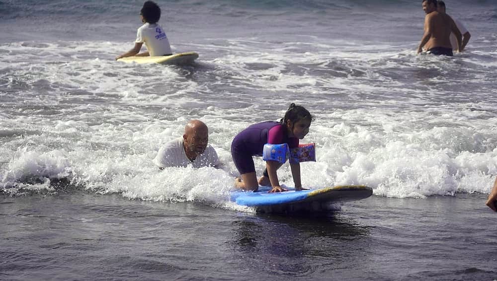 Adaptive surfing · Ori Surf, El Médano (1)